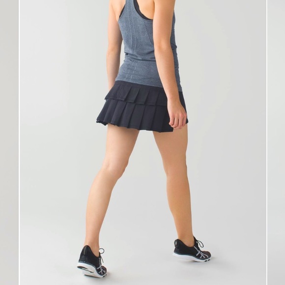 Lululemon Run Pace Setter Skirt Black - Picture 17 of 17